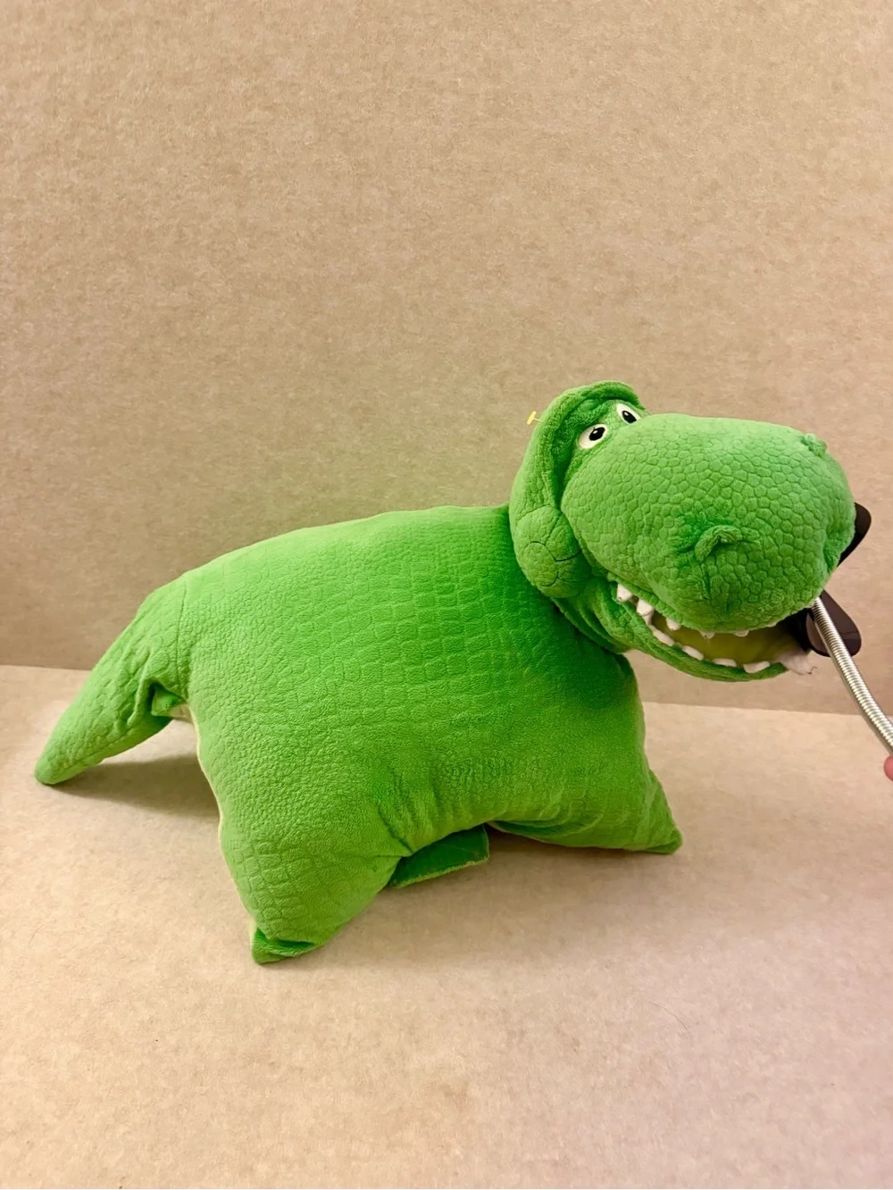 Disney World Theme Park Pixar Toy Story Rex Dinosaur Green Pillow Pet Plush